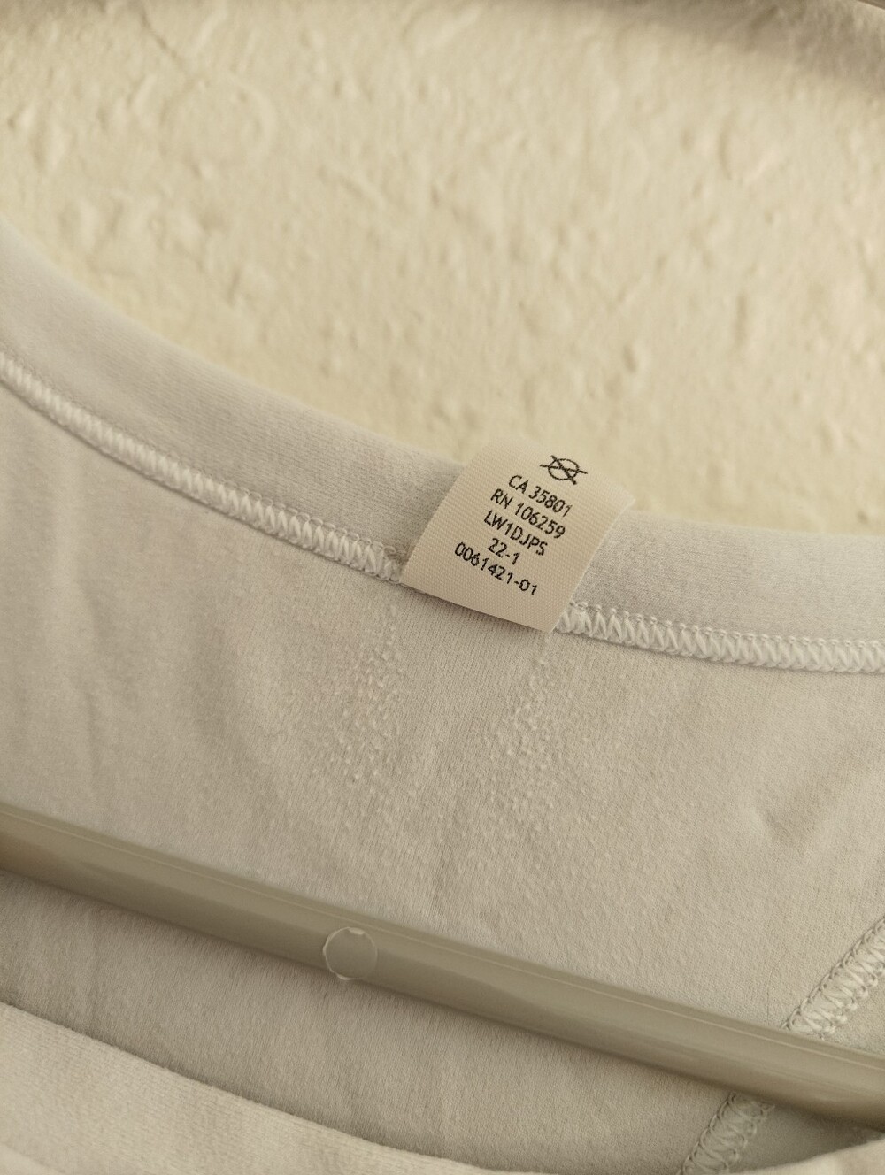 Lululemon Align Waist Length Racerback Tank Top White Women's Size 6 - Picture 4 of 4